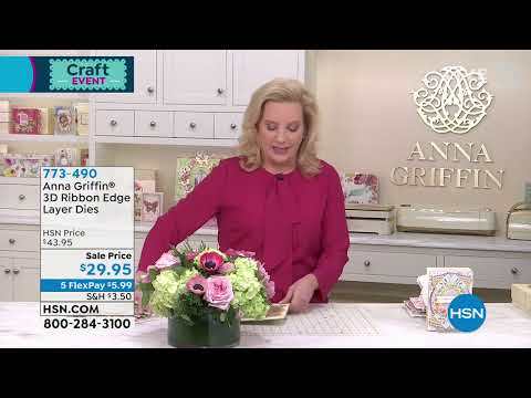 Anna Griffin 3D Ribbon Edge Layer Dies