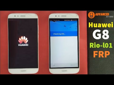 Huawei G8 (RIO-L01) Frp Bypass Google Account 2025