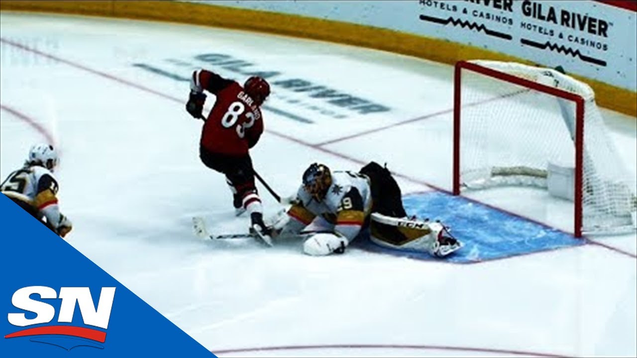 Vidéo: Conor Garland a HUMILIÉ Marc-André Fleury...