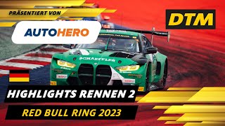 DTM Highlights des 2. Rennens am Red Bull Ring präsentiert von Autohero | DTM 2023