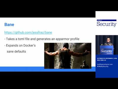 Benefits of isolation provided by containers - Jessica Frazelle (Google)