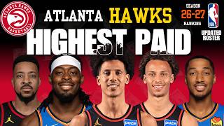 🔥 Atlanta Hawks Full Roster & Salaries 2026-27 | NBA Payroll!