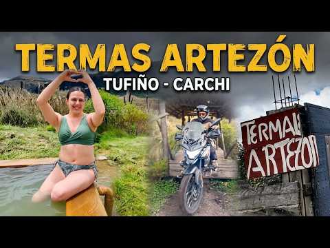 🇪🇨 Piscinas termales El Artesón#Tufiño#Carchi. Aguastermales rodeadas de frailejones y montañas.