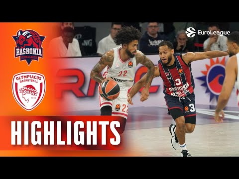 Road Game Drama with Perfect Line | Baskonia - Olympiacos | R1 BASKETBALL HIGHLIGHTS 2025-26