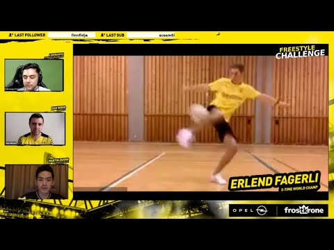 BVB Freestyle Challenge starring Erlend Fagerli and Patrick Owomoyela