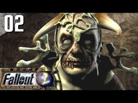 Fallout 2: 100% (Hard) Walkthrough Part 2 - Arroyo (No Commentary)