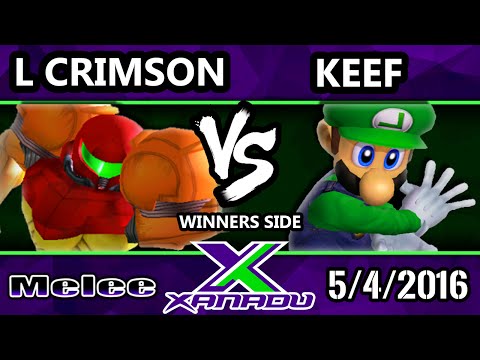 S@X 148 SSBM Tournament - L Crimson (Samus) Vs. Keef (Luigi)