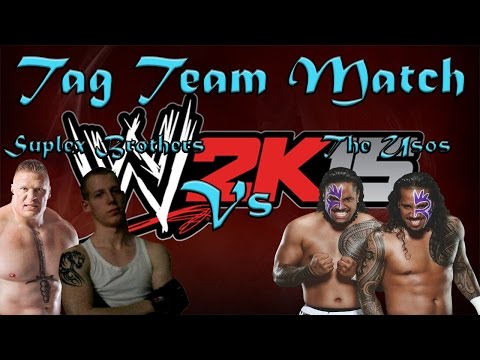 WWE 2K15 PS4 | Suplex Brothers vs The Usos