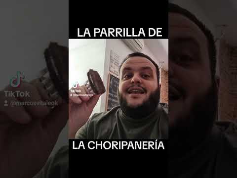 La parrilla de La Choripanería