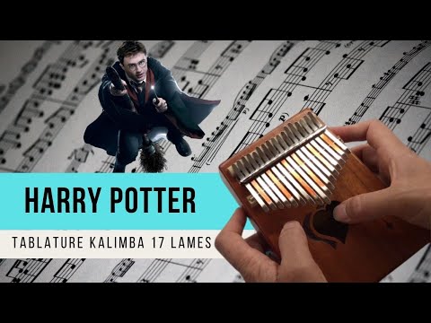 HARRY POTTER - Tablature Kalimba 17 Lames