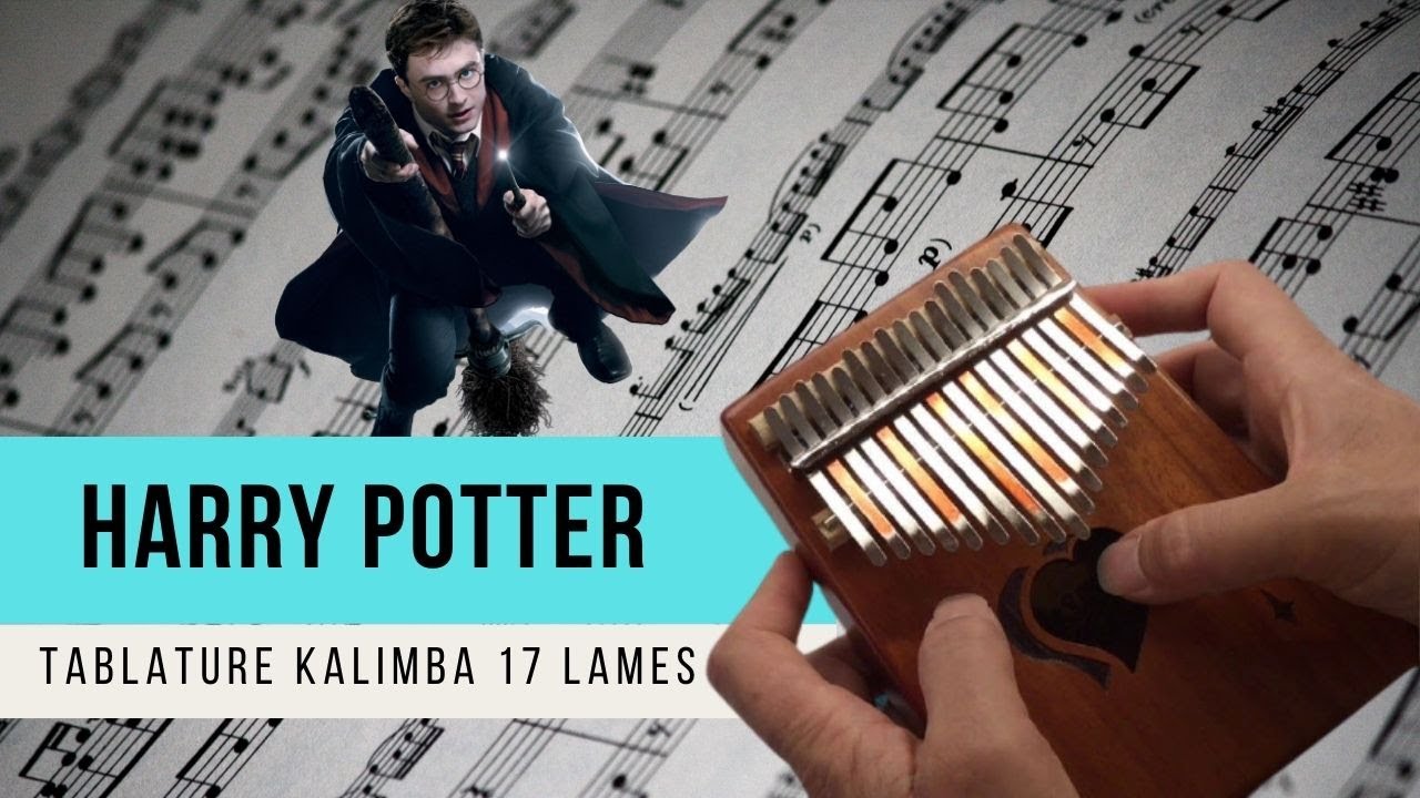 HARRY POTTER - Tablature Kalimba 17 Lames