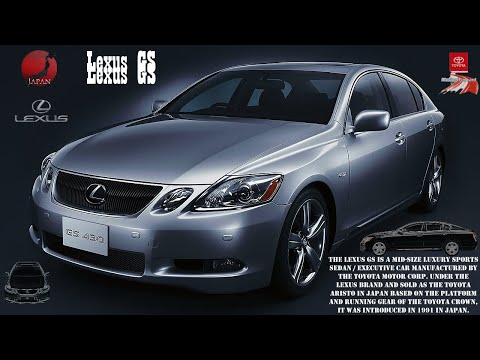Lexus GS 430 (2006).Lexus GS is a mid-size luxury sports sedan.(Japan)