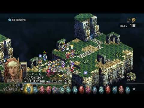 Tactics Ogre: Reborn Gameplay Walkthrough Chapter 4 Pt 32 - Heart of the Garden - Relic of the Past