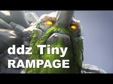 ddz Tiny RAMPAGE to TI4 Finals Dota 2