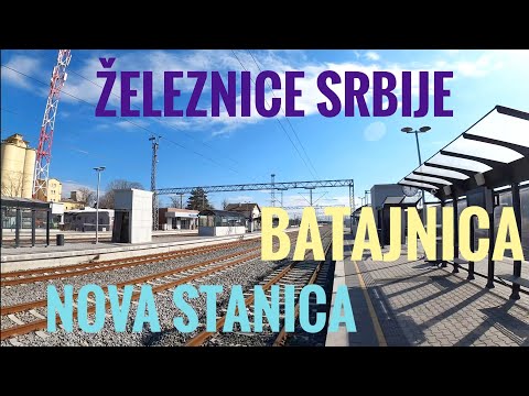 Železnice Srbije, Brza pruga, Batajnica - Nova stanica, obilazak u 4K kvalitetu