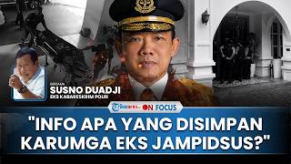 [FULL] Susno Duadji: Tewasnya Karumga Febrie jadi Kunci 'Tersangka Lain', Racuni Diri atau Diracun?