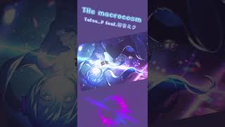 The macrocosm / Tatsu_P feat.初音ミク #shorts #ボカロ #初音ミク