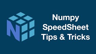 Download the video "Code Faster - Numpy SpeedSheet Tips and Tricks"