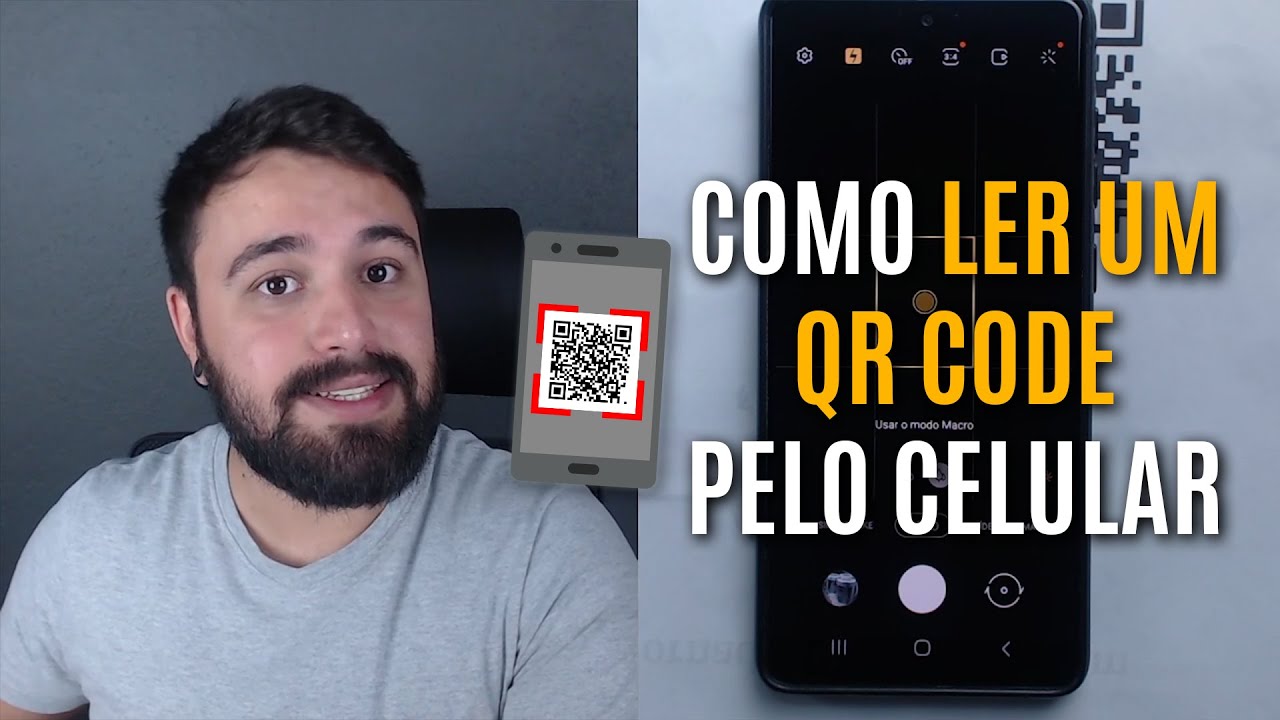 COMO LER UM QR CODE PELO CELULAR