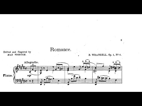 Vasily Georgievich Wrangel: Romance, Op.1/4