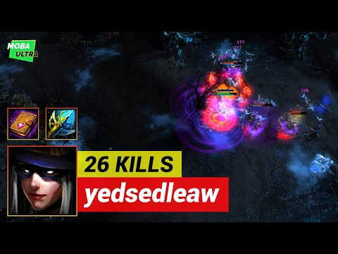 HoN Wretched Hag GRIMOIRE OF POWER with STAFF OF THE MASTER