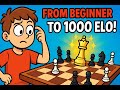 Climbing To 1000 Elo In Chess Beginner S Live Grind Day 05