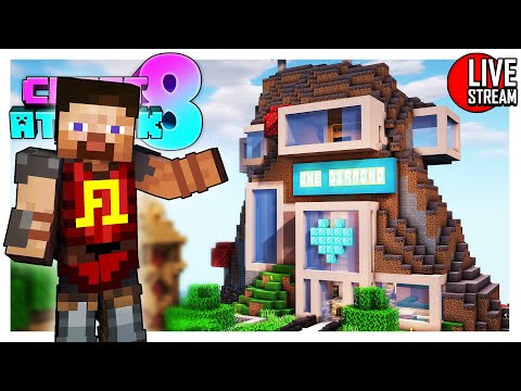 🔴 Minecraft Bauen und Quatschen 🔨 Craft Attack 8 Live
