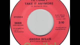 Andra Willis "Til I Can't Take It Anymore"