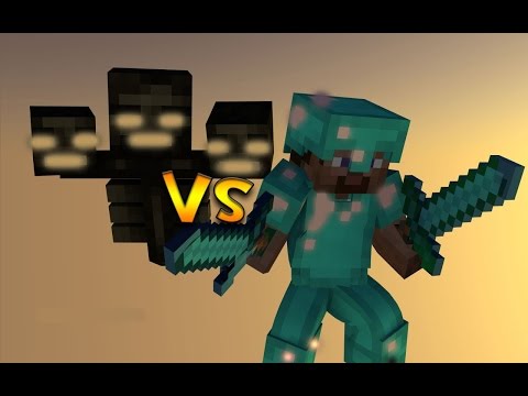 Matando 20 withers - Mobs VS Steve
