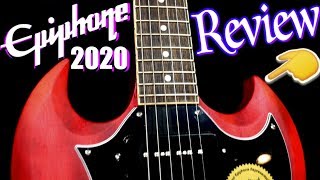 Video thumbnail for Is the Hype Real? | 2020 Epiphone SG Classic Worn P90 Cherry | Review + Demo by The Trogly's Guitar Show