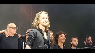 Julien Doré - Marseille, théâtre Silvain - fin du concert - 2 août 2015 -