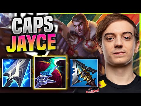 CAPS IS READY TO PLAY JAYCE! - G2 Caps Plays Jayce TOP vs Ornn! | Season 11