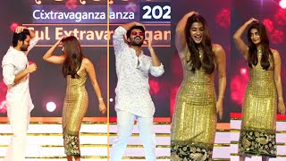 Download lagu Vijay Deverakonda and Pooja Hegde Dance For Nanda Nandana Song Family Star | Nakshatra 24 mp3