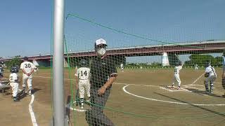 22-05-04 新作第二少年野球部 練習試合5年生以下