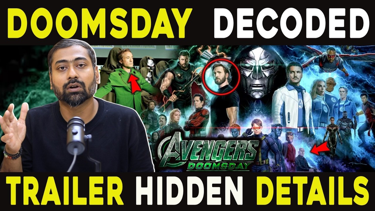 AVENGERS: DOOMSDAY Trailer Hidden Details Decoded | Doctor Doom, X-Men, Loki & Secret Wars Explained
