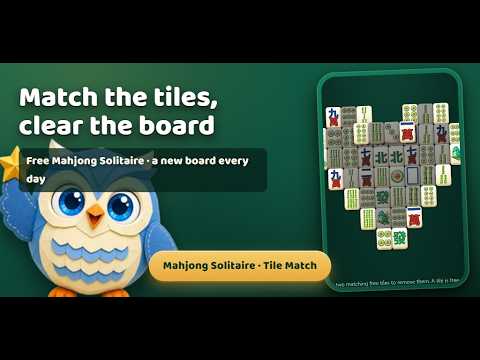 Mahjong Solitaire: Tile Match video thumbnail