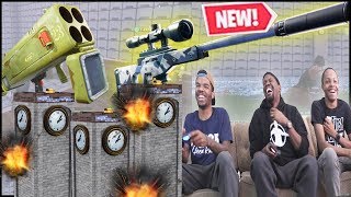 NEW Silenced Bolt Tower Takedown Game Mode! - Fortnite Season 7 Gameplay