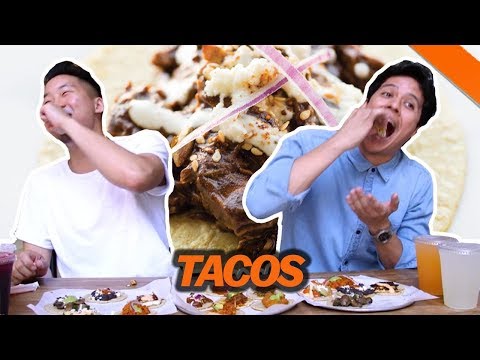 BEST HIPSTER TACOS IN L.A. w/ SUPEReeeGO (Guisados) - Fung Bros Food