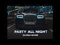 PARTY ALL NIGHT - YO YO HONEY SINGH [SLOWED+REVERB] | LO-FI MUSIC
