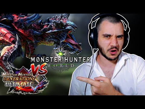 GLAVENUS THEME Sucks in Monster Hunter World? MHWorld vs MHGenU Comparison