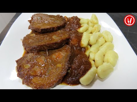 Dalmatinska Pašticada - Recept / Braised beef cooked in a fragrant sweet and sour sauce - Recipe