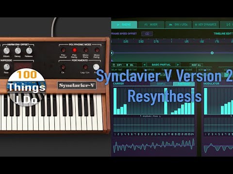Synclavier V V2 - Resynthesis and Patch Creation