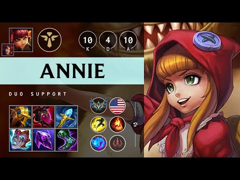 Annie Support vs Poppy: Vision Controller - NA Challenger Patch 14.23