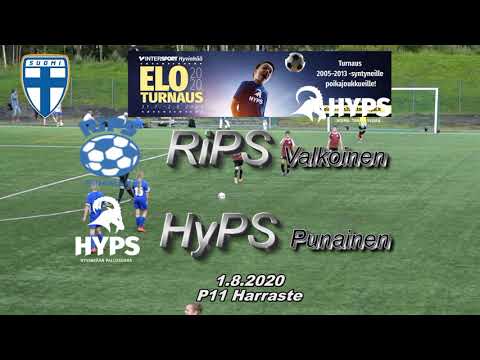 Intersport P11 Eloturnaus RiPS Keltainen - HyPS Punainen 1.8.2020