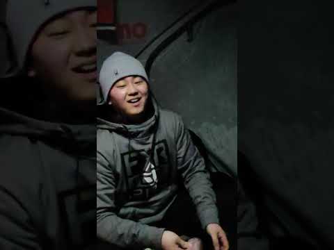 BIG Walleye Ice Fishing Overnight Winter Camping