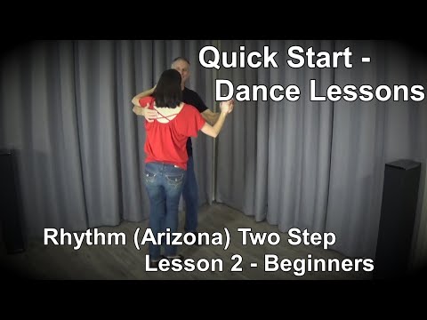 Arizona 2-Step / Rhythm Two Step - Quick Start Dance Lesson 2  - Beginner Country Dance Lessons