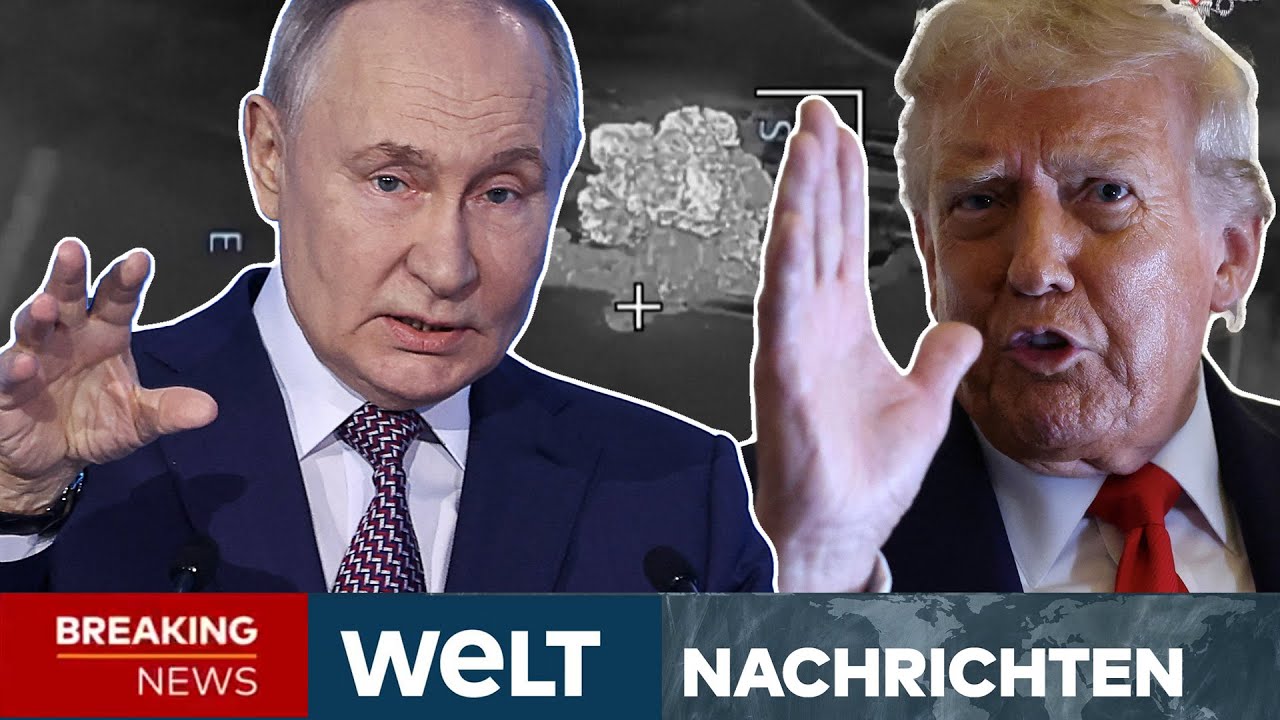 KRIEG IN UKRAINE: Trump macht Druck auf Putin! Heftige Angriffe von Russland  | WELT LIVESTREAM