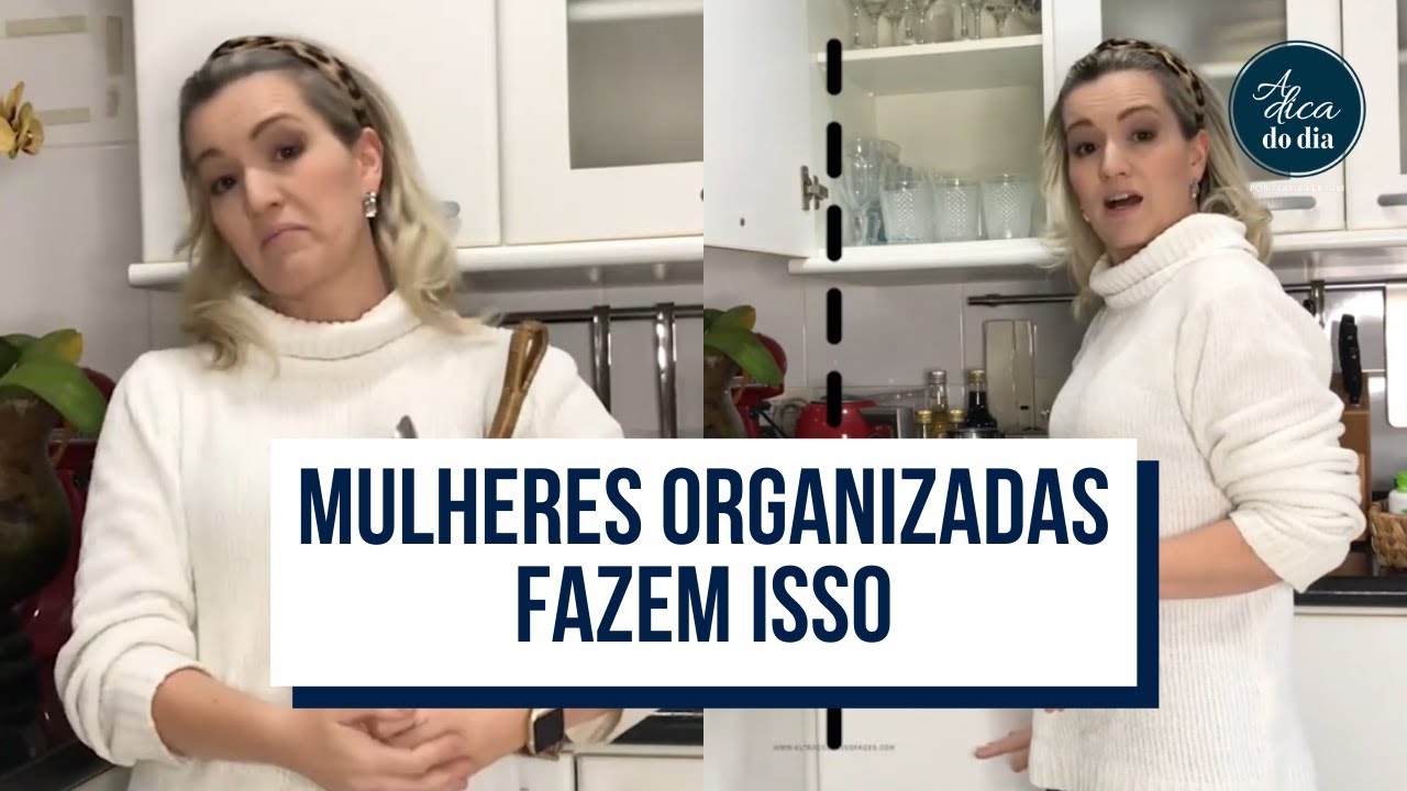6 SINAIS DE QUE VOCÊ É ORGANIZADA. O primeiro sinal é SURPREENDENTE! | FLÁVIA FERRARI