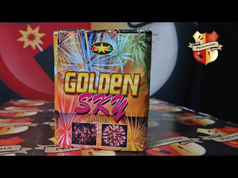 Golden Sky - Tristar 16 batterij Vuurwerk
