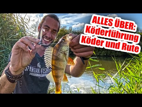 Jigging for Perch (Instructions) - The best lure presentation for perch fishing with soft plastic...